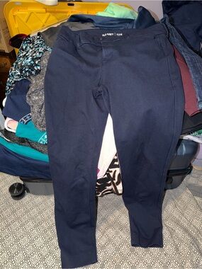 Old Navy Women’s Navy Stretch Pixie dress pants